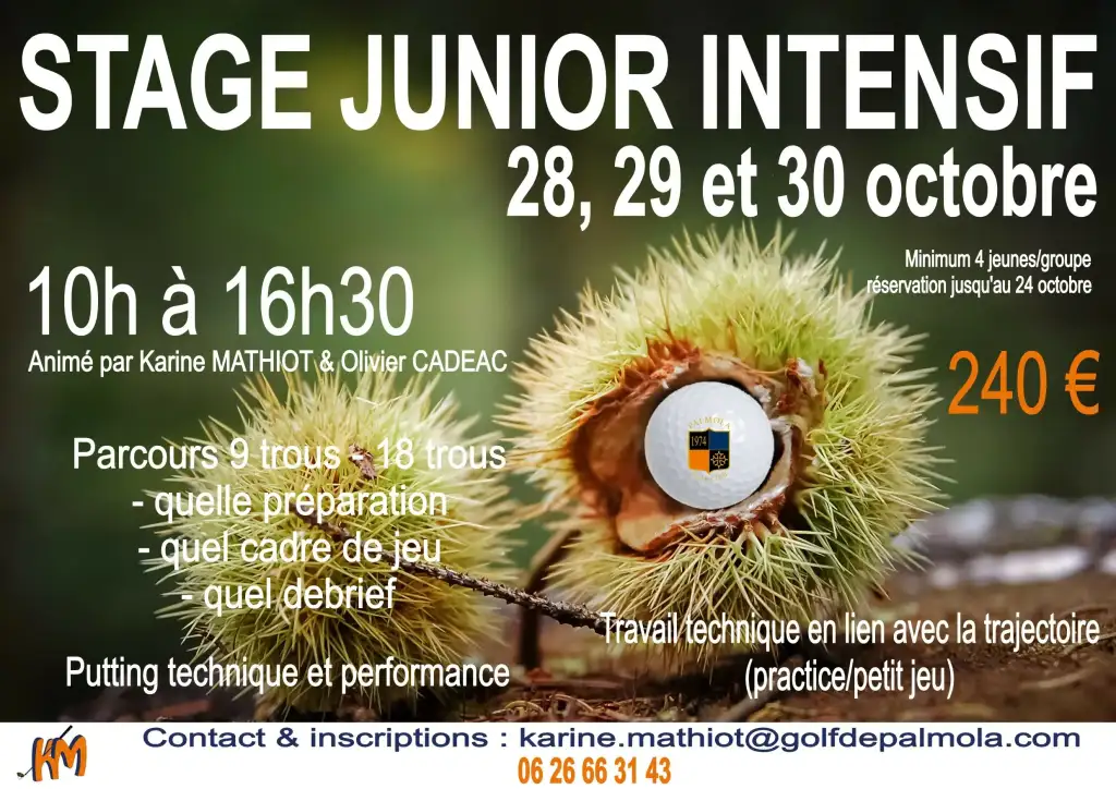 Stage Junior Intensif